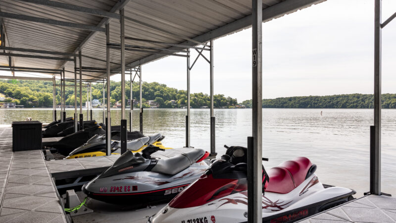 Covered Jet Ski