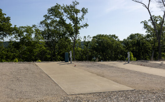 Partial Lakeview Back-in RV Site