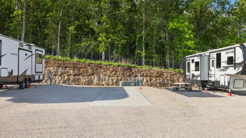 Standard RV Back In Site